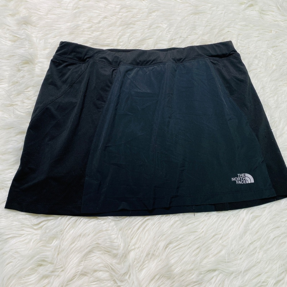 The North Face Skort Womens Medium Active Flight‎ Series Vapor Wick Skirt Black